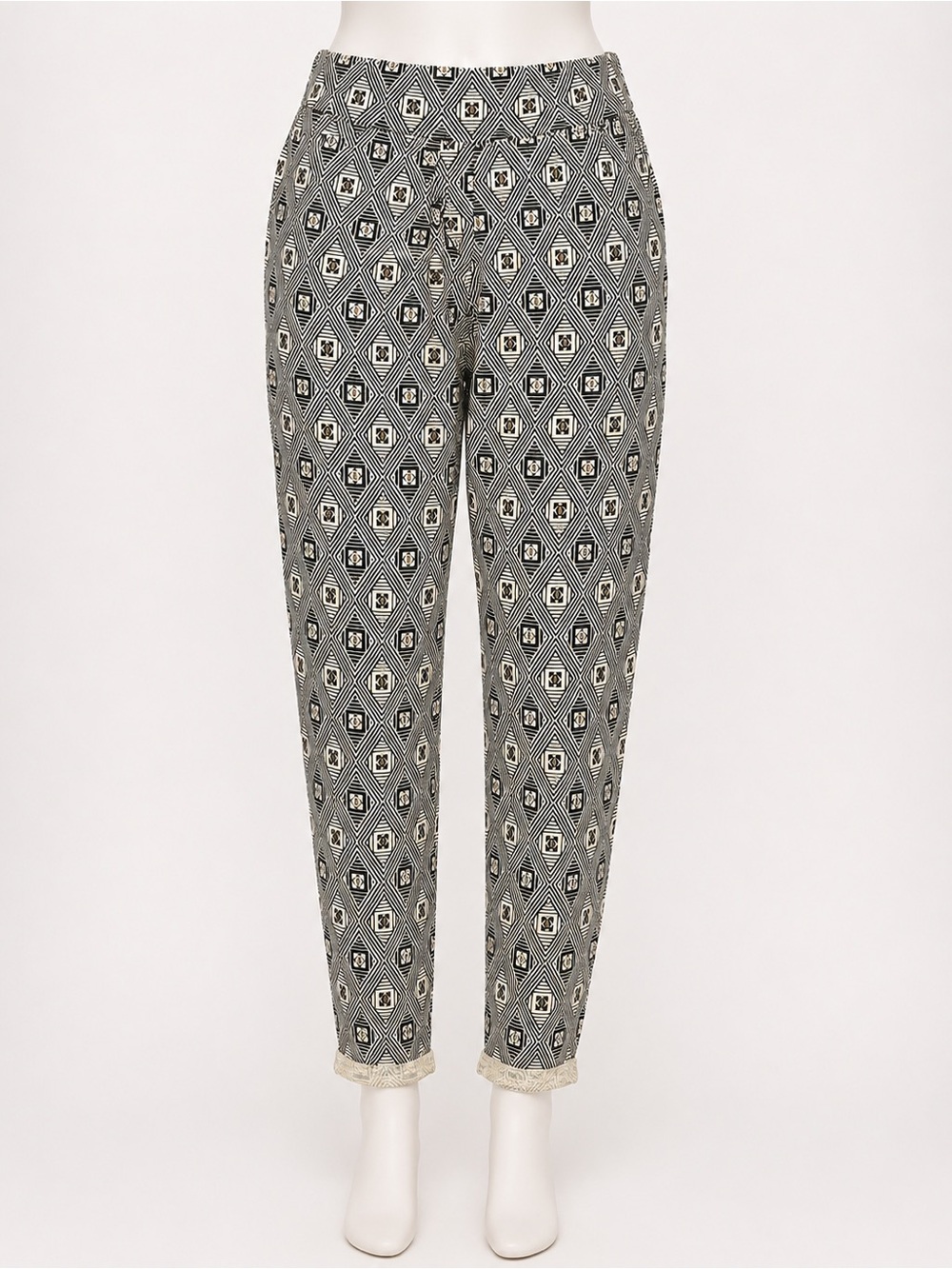 Known Supply Geometric Organic Cotton Pants XL